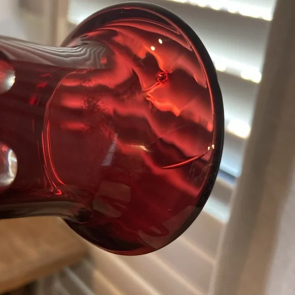 Vintage Bohemian Cut Crystal Decanter - Picture 8 of 9